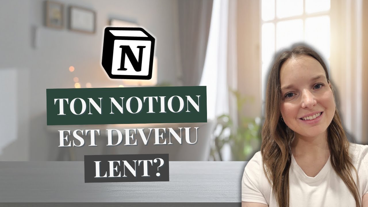 Quoi faire si Notion a ralenti en vitesse?