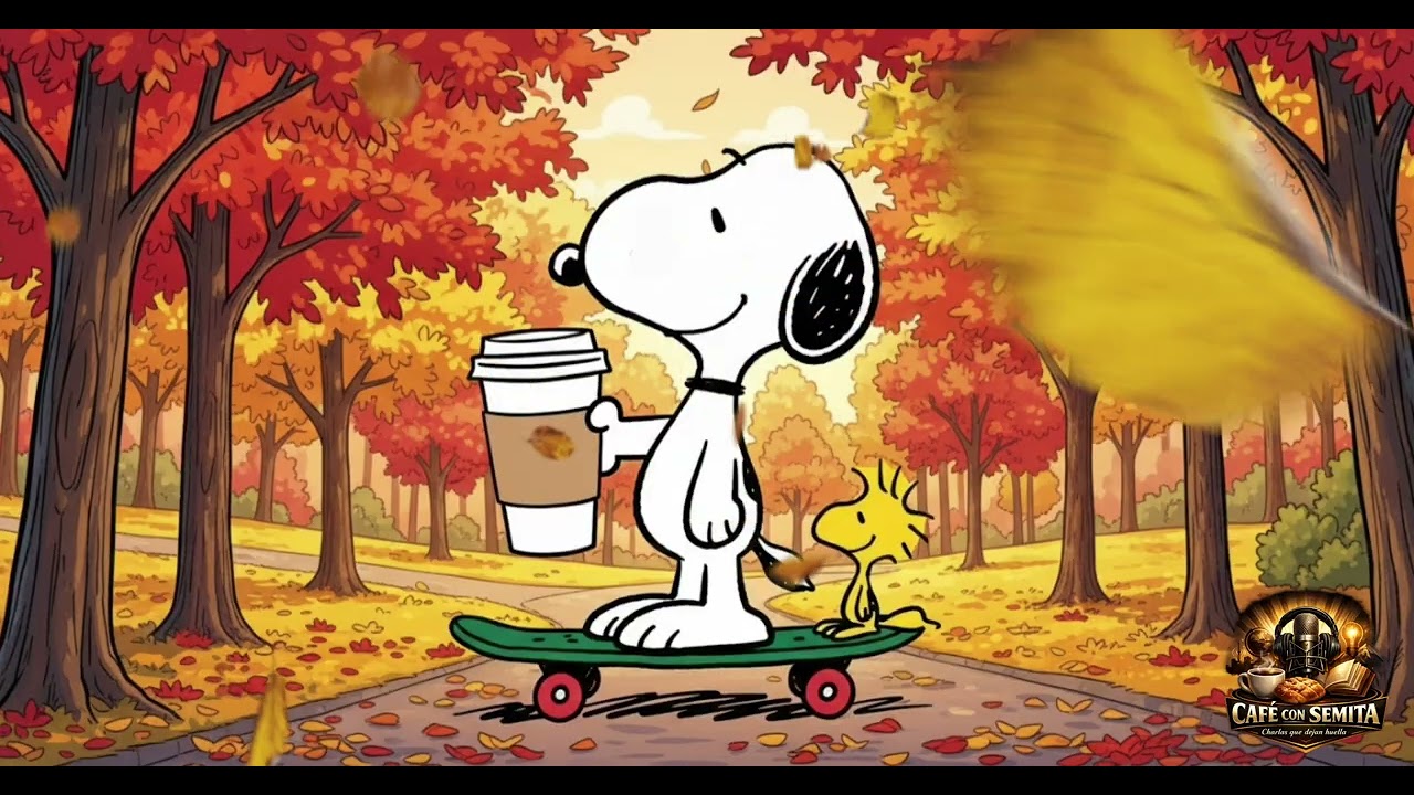 Relaxing Jazz music with Snoopy
