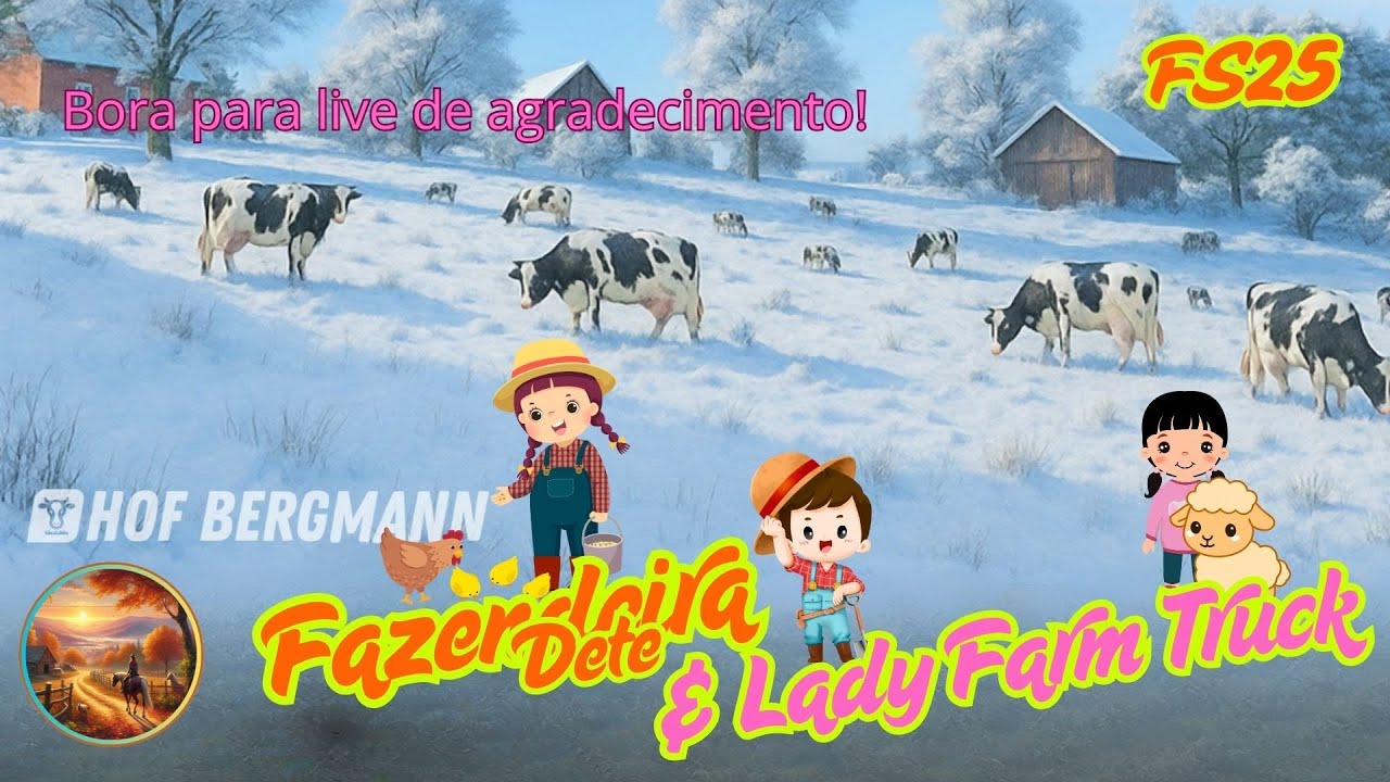 FS25 - Mapa Hof Bergmann 1.3.0.1- E 22 - Bora cuidar das bicharadas!