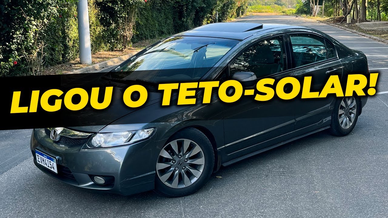 TETO-SOLAR NEW CIVIC FUNCIONANDO - PARTE 2