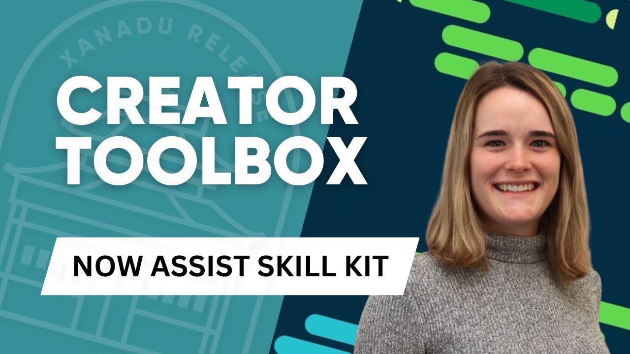 Build Custom AI Skills with Now Assist Skill Kit w/Eliza Orchard - ServiceNow Creator Toolbox