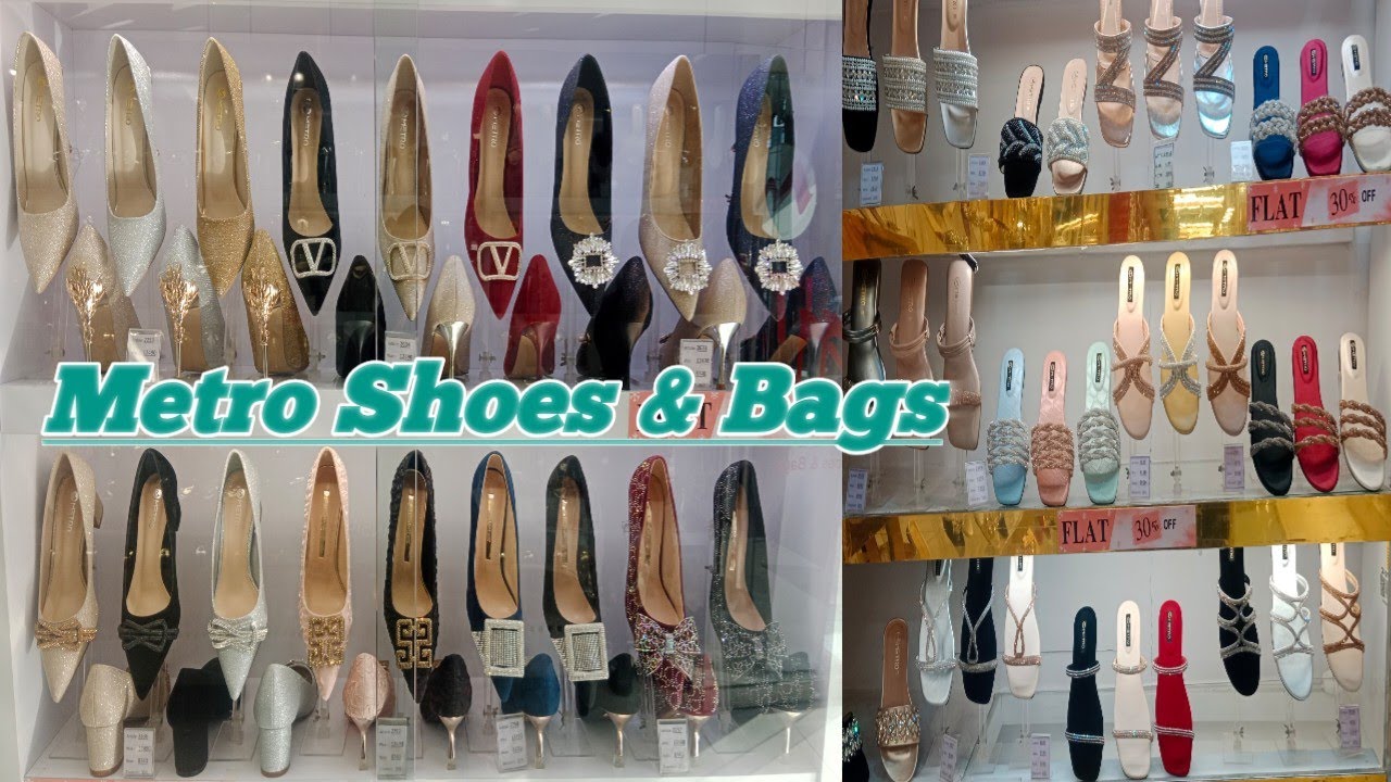 Metro shoes & bags flat 30% & 50% off on all winter summer variety