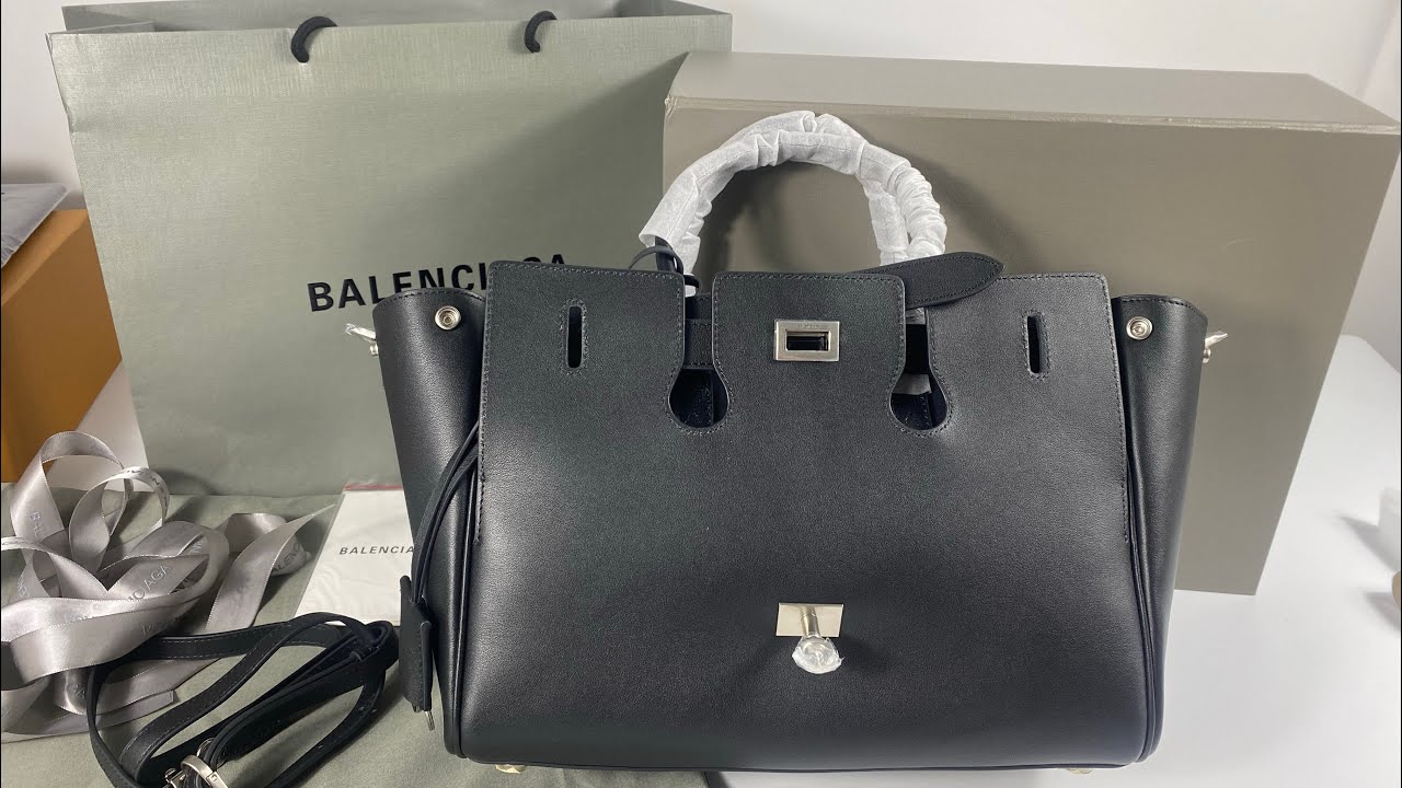 BALENCIAGA SAC CARRY ALL BEL AIR MOYEN EN NOIR