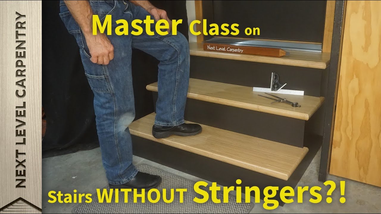 Build Simple Strong Steps Without Stringers