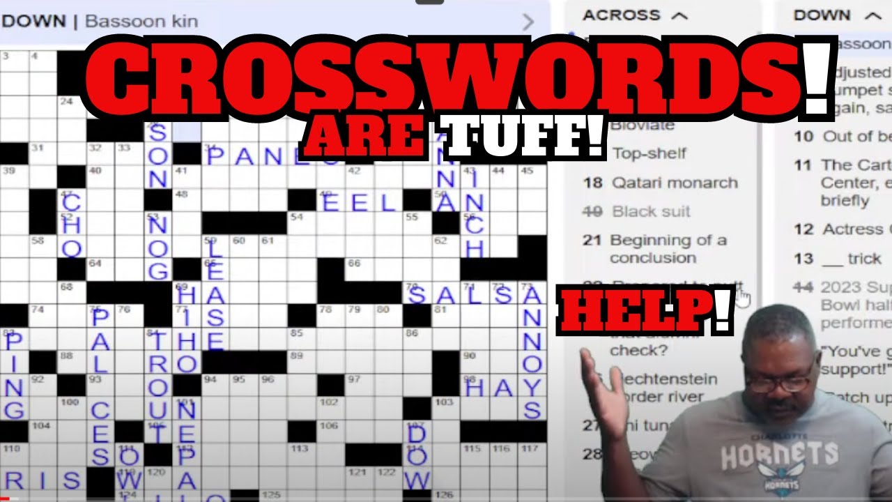CROSSWORDS ARE TUFF!