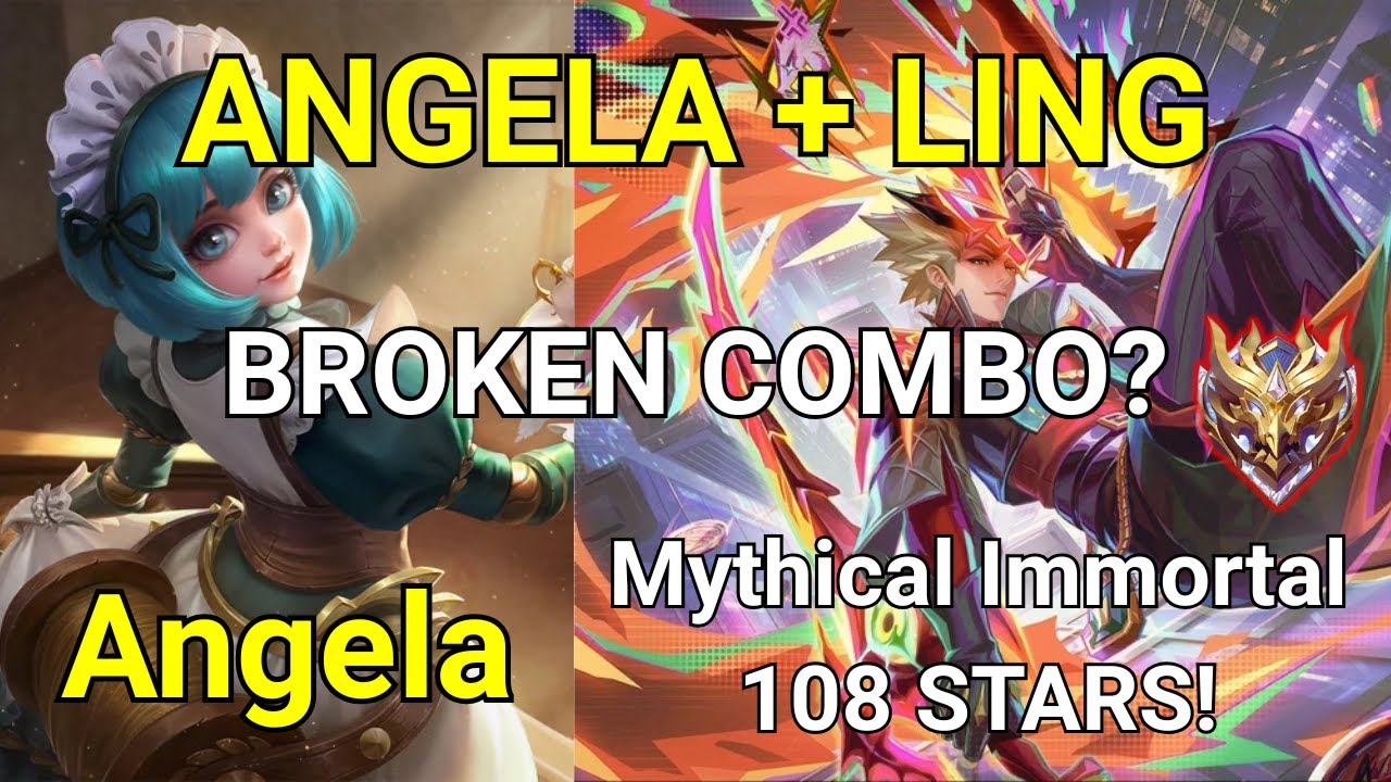 Solo Queue ANGELA to Mythical Immortal: The Ling Combo is UNSTOPPABLE | MLBB #mobilelegends