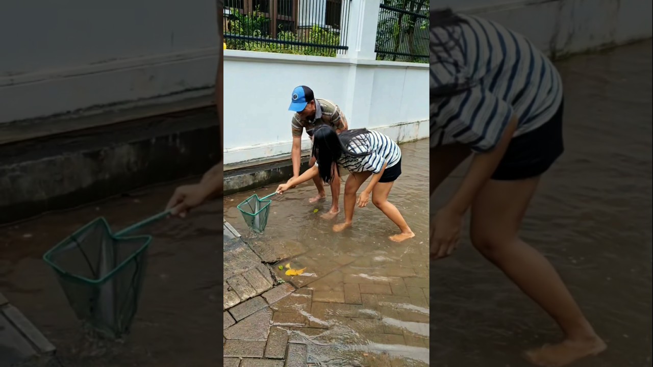 Nyeser Ikan Didepan Rumah #fishing #mancing