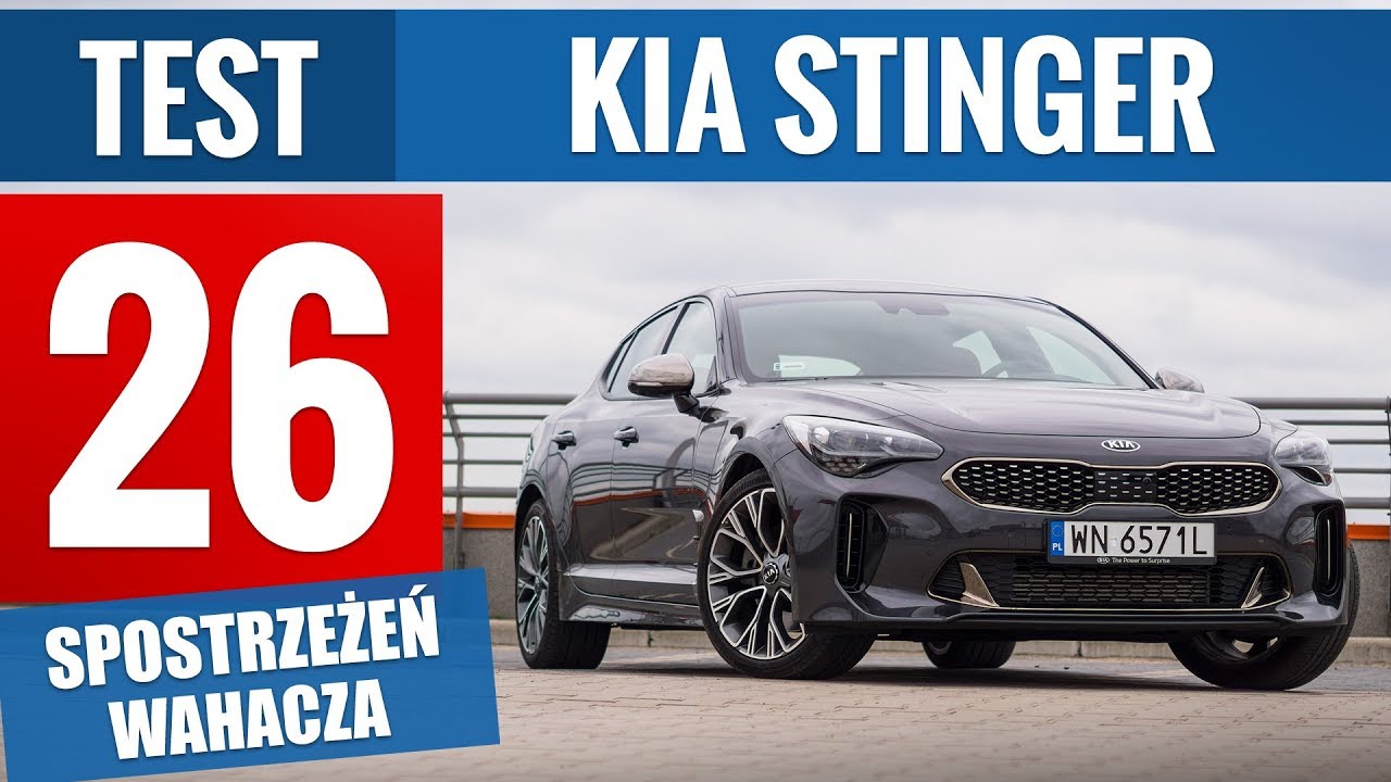 KIA Stinger 2.0 T-GDI 245 KM GT Line (2019) - TEST PL