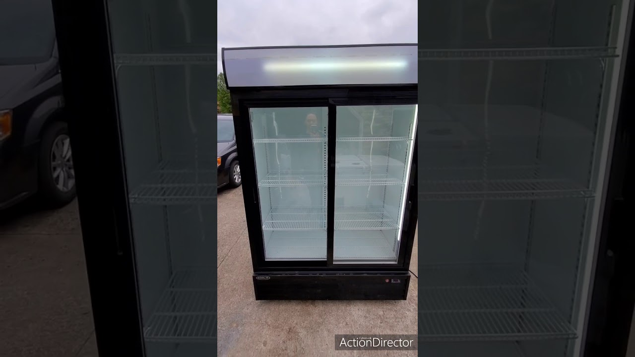 Kool-It 42 cu. ft. Commercial Cooler Demo | Real-Time Cooling, Shelves & Condition Review