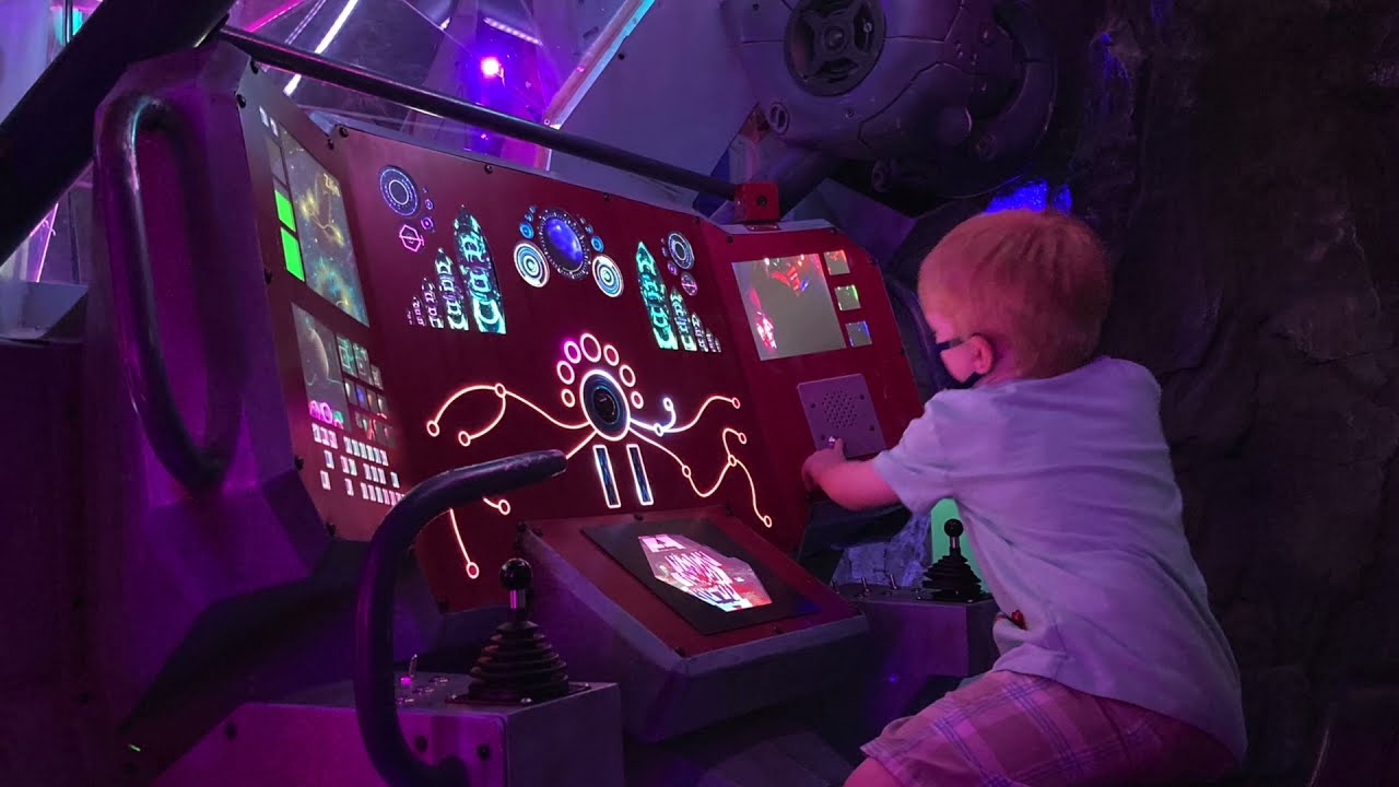 Open the Sky / Laser Orrery and Wormhole at Meow Wolf Denver Convergence Station