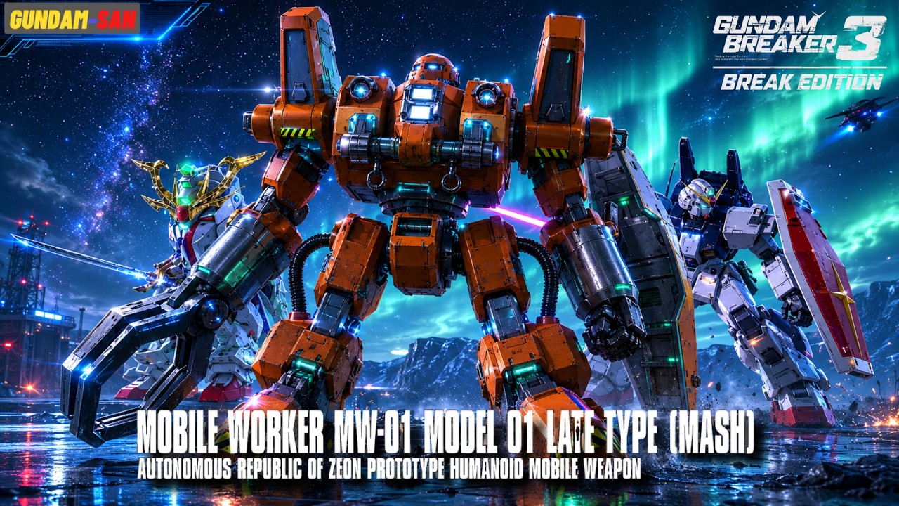 Mobile Worker, Robot Tempur Pertama di Serial Gundam #ps4emulator