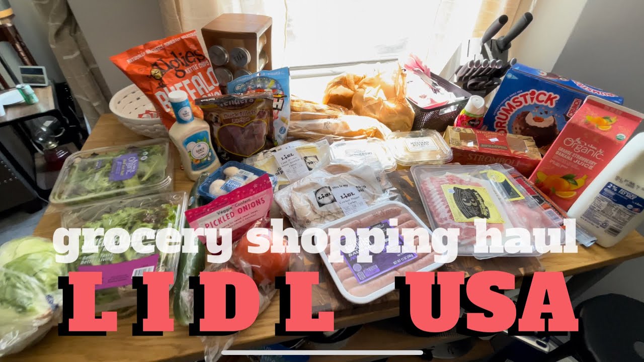 LIDL USA haul 😍
