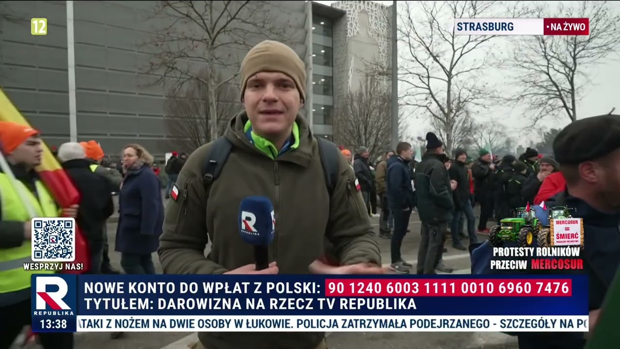 NA ŻYWO ze Strasburga! Rolnicy: żyje nam się coraz gorzej! WALCZYMY o polskie rolnictwo!