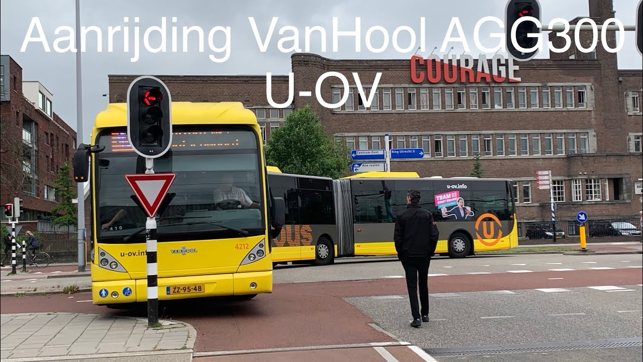 New VanHool AGG accident | double bendy bus | reversing!