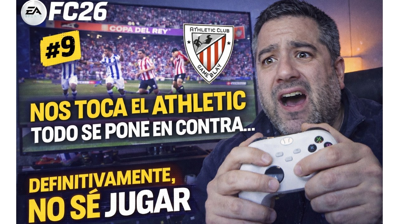 EA SPORTS FC26 #9 | Empezamos a Complicarnos...Definitivamente, NO SÉ JUGAR | Gameplay Español