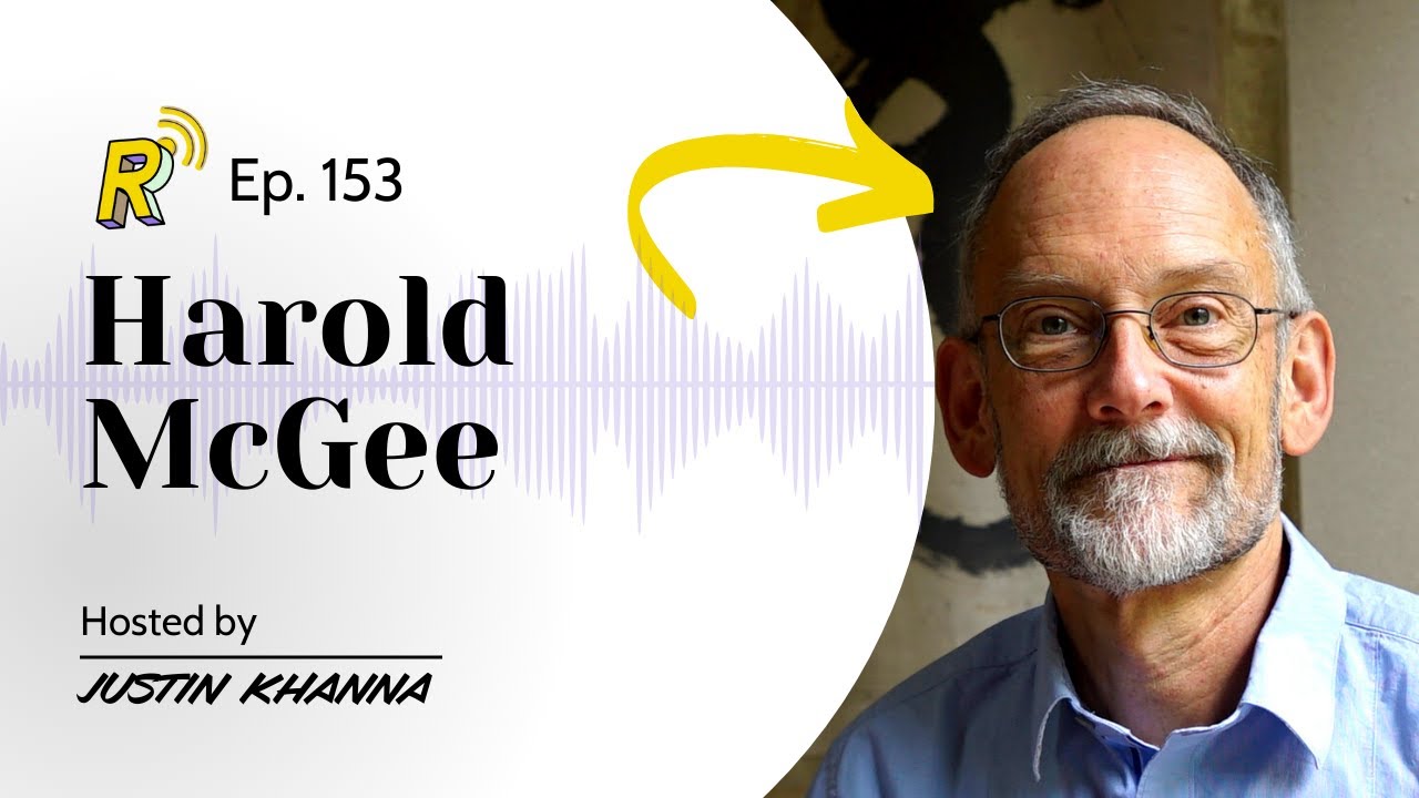 Harold McGee | Smells, Flavors and the Science of Cooking - Ep. 153