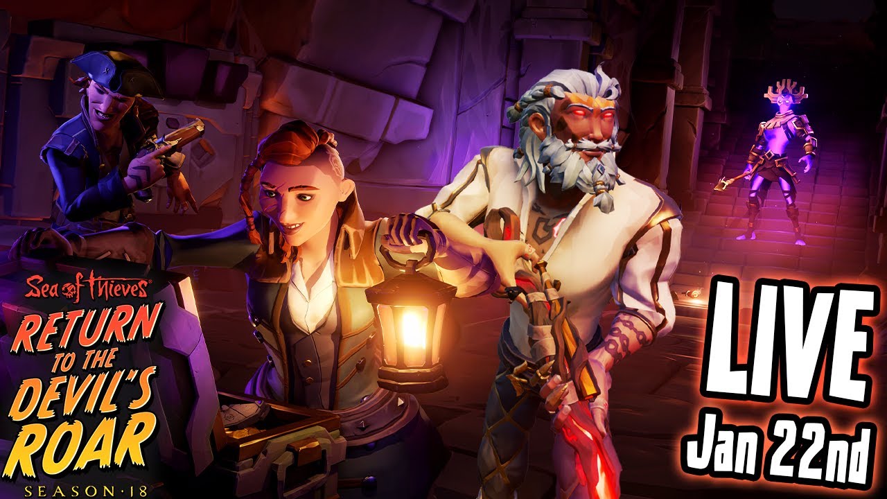 Molten Sanctuary World Event Update! ❤️‍🔥 Sea of Thieves PVP | (!figgyz) (!discord) (!youtube)