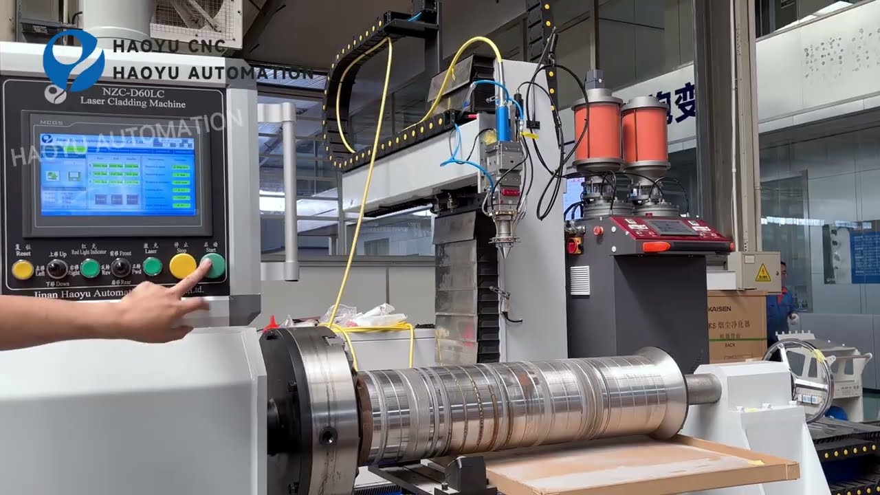 Laser cladding welding machine