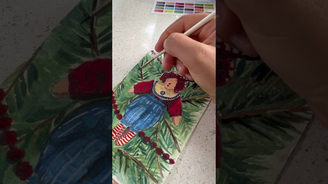 #christmas #illustrationnation #art #journaling #illustrationnation #urbansketch