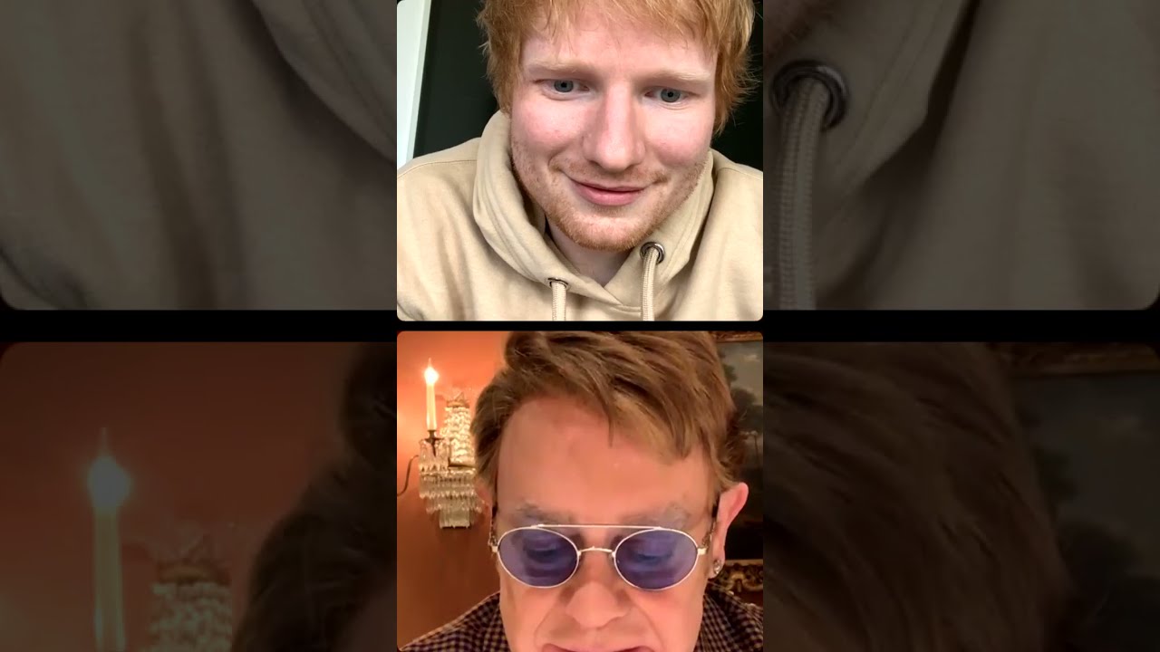 Ed Sheeran & Elton John's Instagram LIVE 03.12.2021 after 