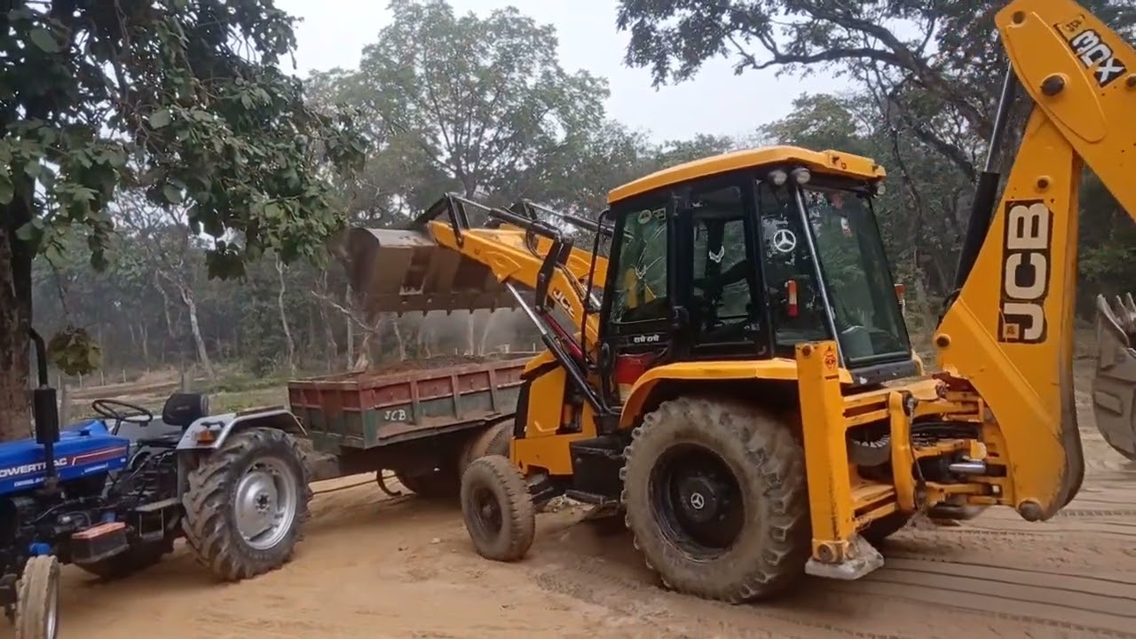 3dx modal jcb and trektar #automobile #vairalvideo 😜😈🔥