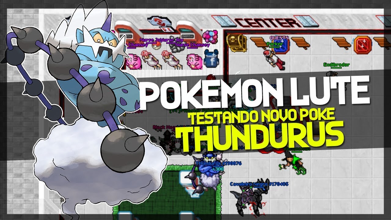 Novo Poketibia 2018 - Testando Thundurus e Novas Outfits | Pok&eacute; Lute