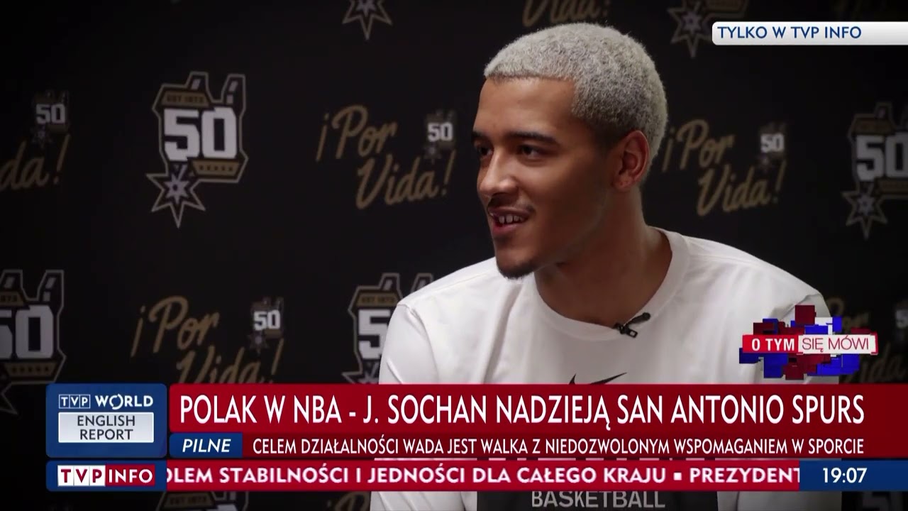 Jeremy Sochan dla TVP Info: Gram dla Polski