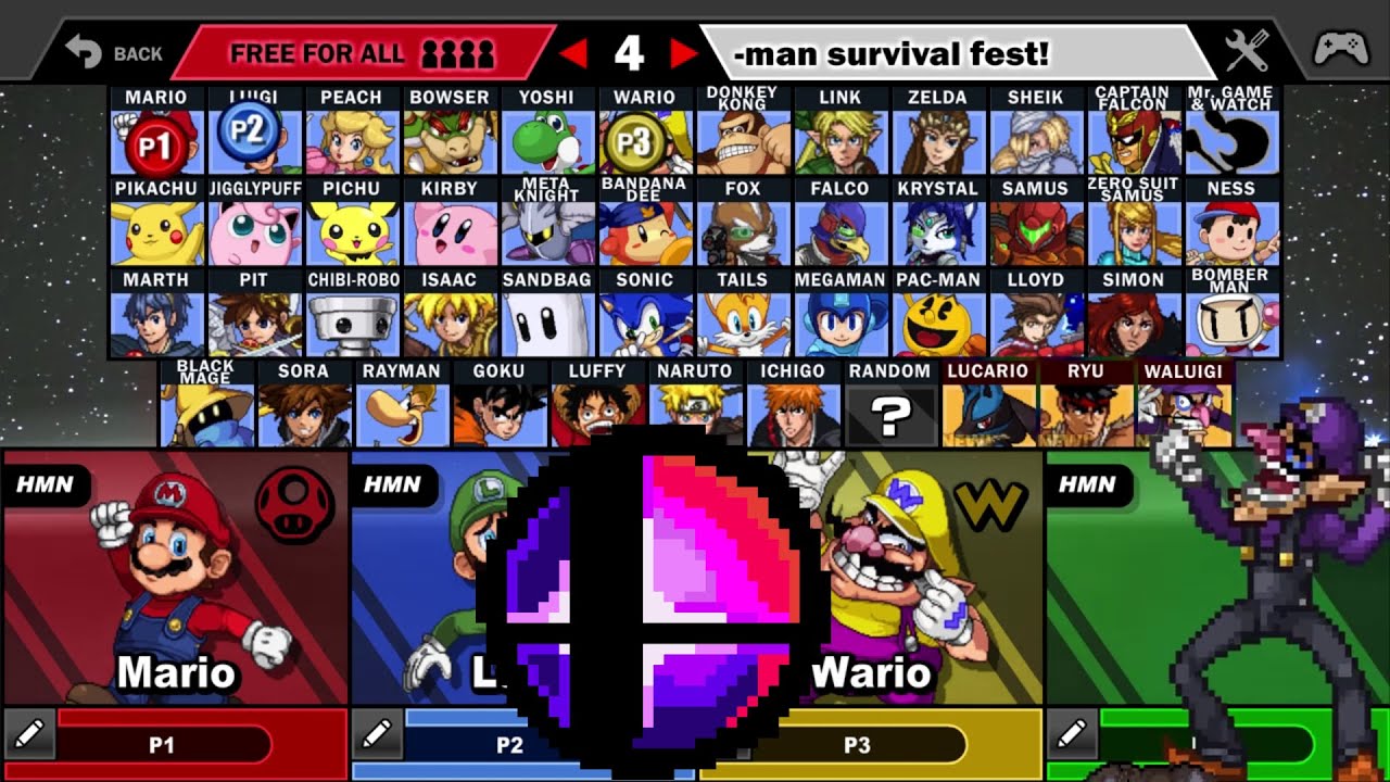 Super Smash Flash 2 [Beta 1.2] All Final Smashes