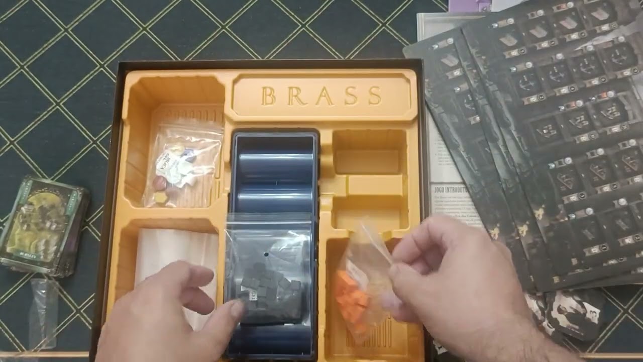 Brass: Lancashire Unboxing – Edição Deluxe | Conteúdo Completo e Detalhes Premium