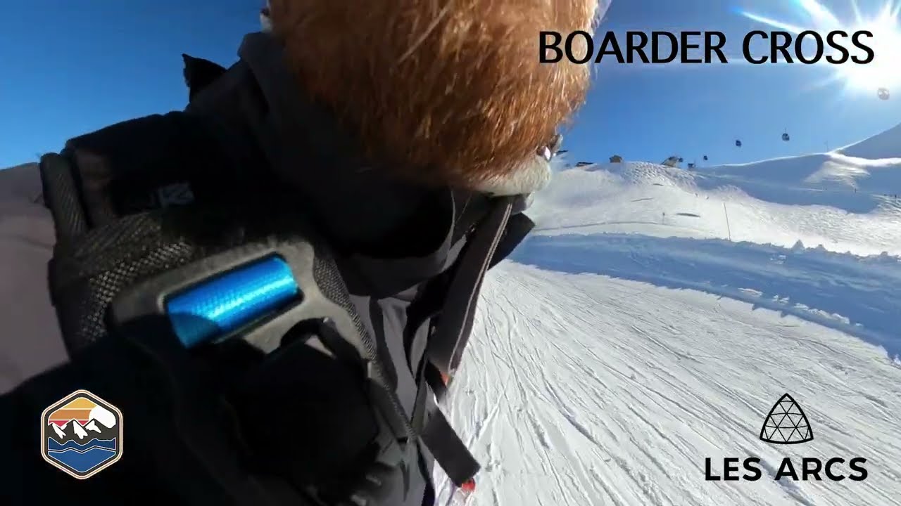 Skiing Les Arcs 2025