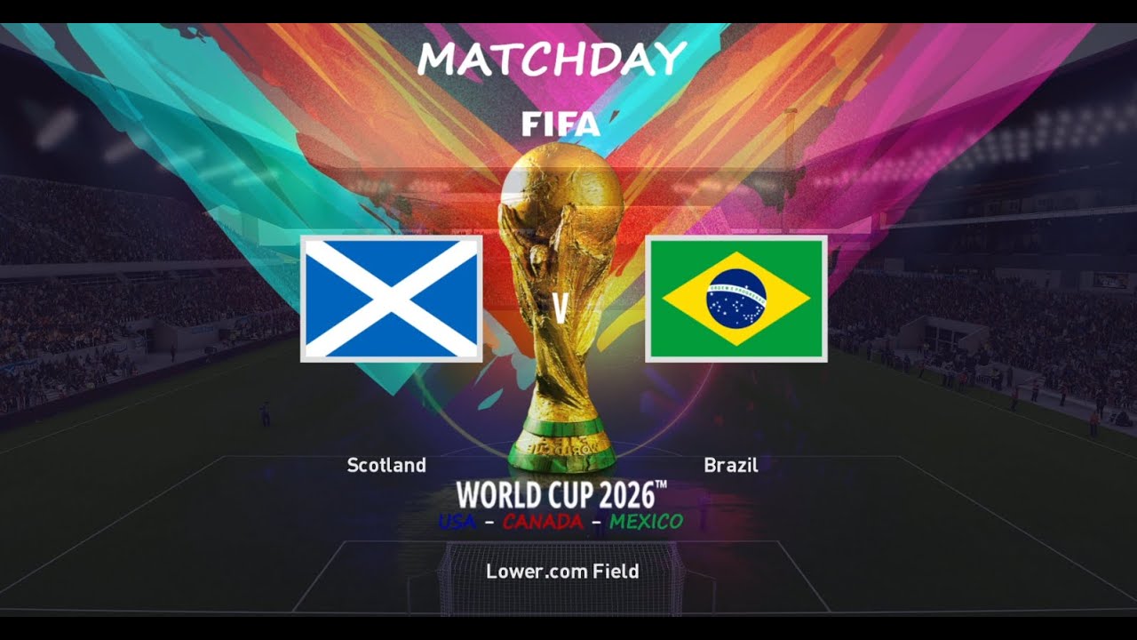 FIFA WORLD CUP 2026 GROUP STAGE - SCOTLAND V BRAZIL