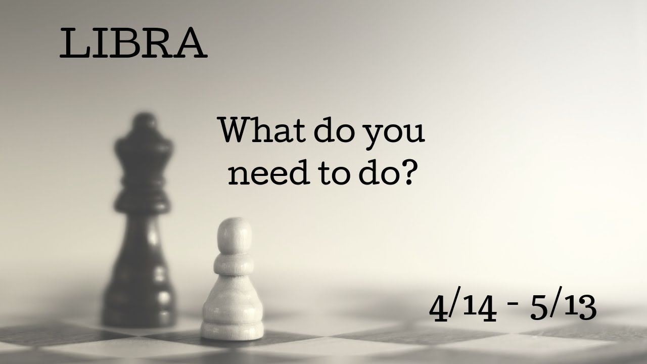 LIBRA: What do you need to do? 4/14 - 5/13