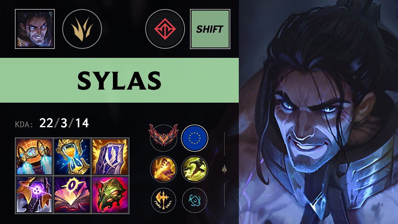 (JL Shift) Sylas Jungle vs Ekko - EUW Grandmaster Patch 26.12