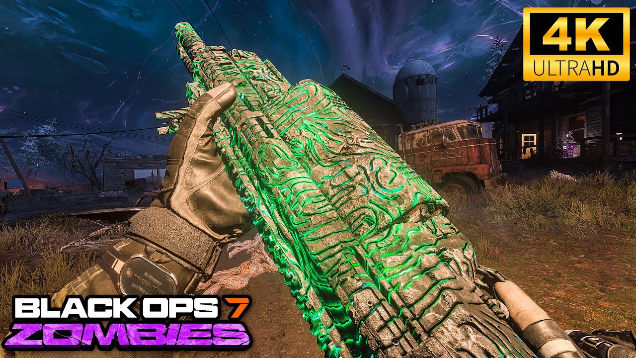 BLACK OPS 7 ZOMBIES 4 PLAYERS GAMEPLAY 4K (NO COMMENTARY)