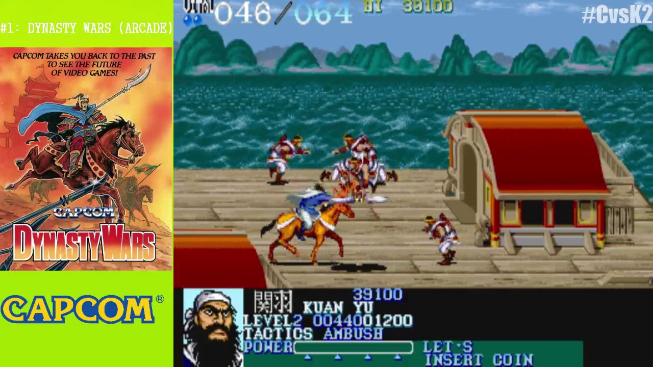 CAPCOM VS KONAMI 2.0: Dynasty Wars (Arcade) - Part 1