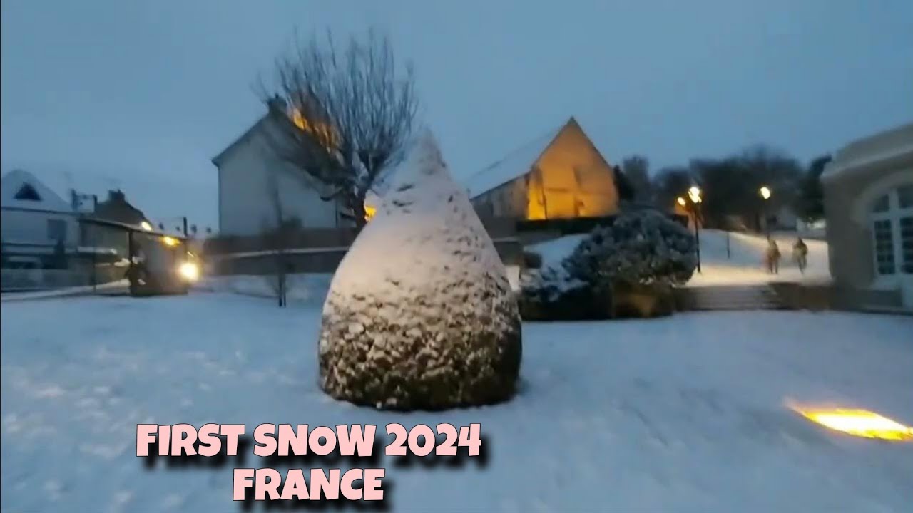 FRANCE FIRST SNOW 2024