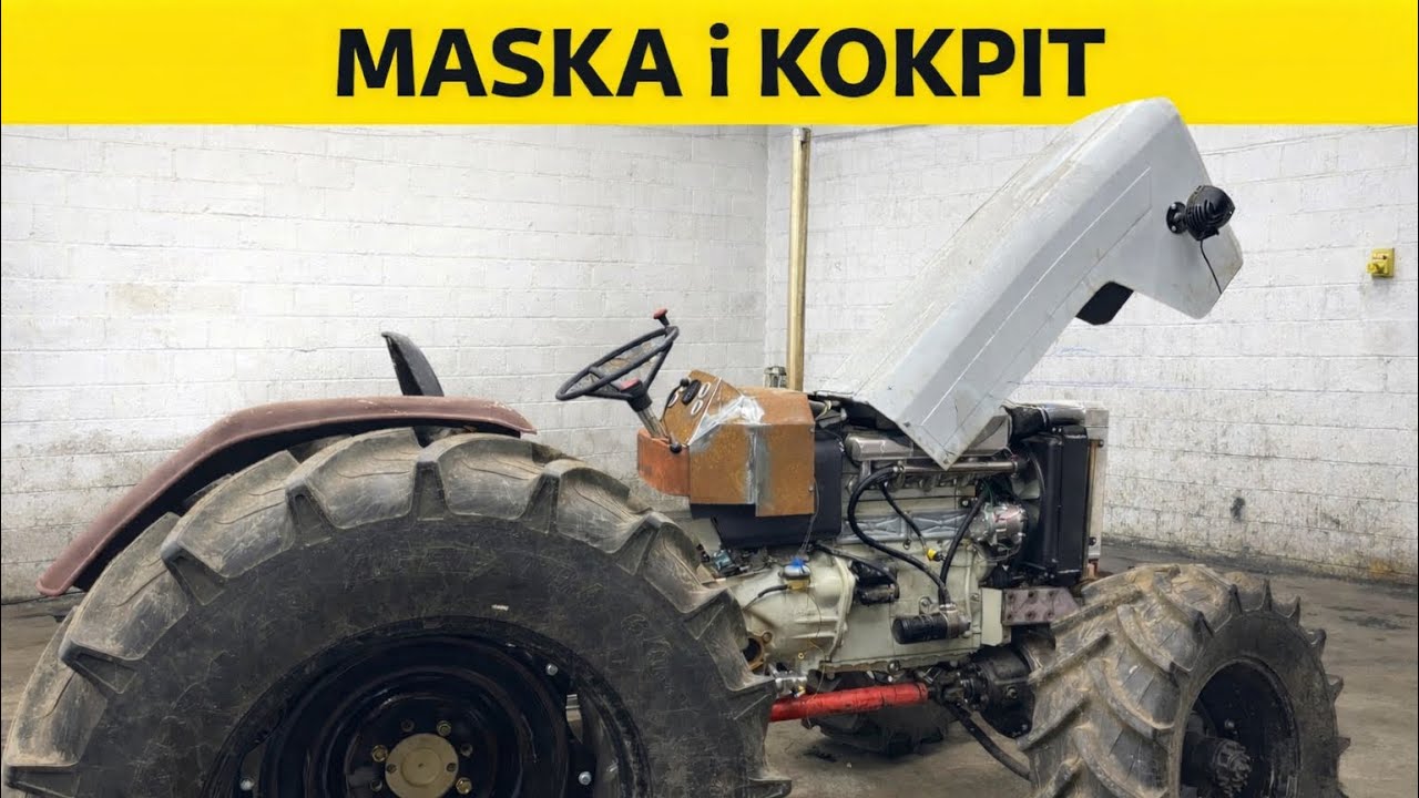 HOOD and COCKPIT Ready!! URSUS C- 350 TURBO 4x4 150 Horsepower