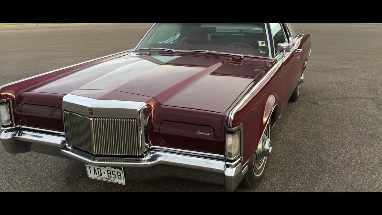 Lincoln Continental Mark III 1969, найден в сарае.