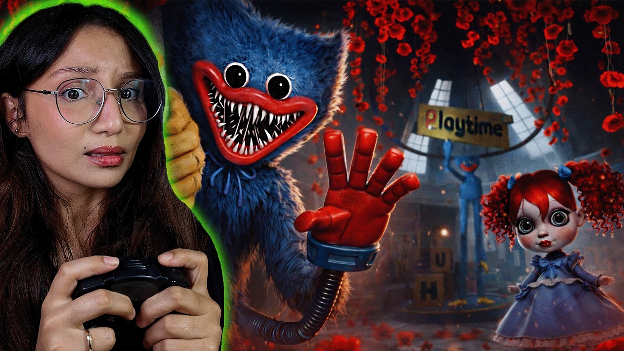 Poppy Playtime Chapitre 1 — Le pire cache-cache de ma vie (Huggy Wuggy)