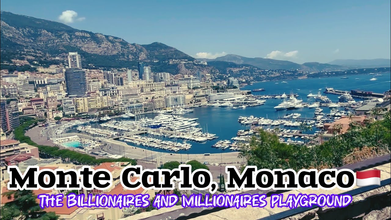 Monte Carlo, Monaco - The Billionaires And Millionaires Playground🇲🇨