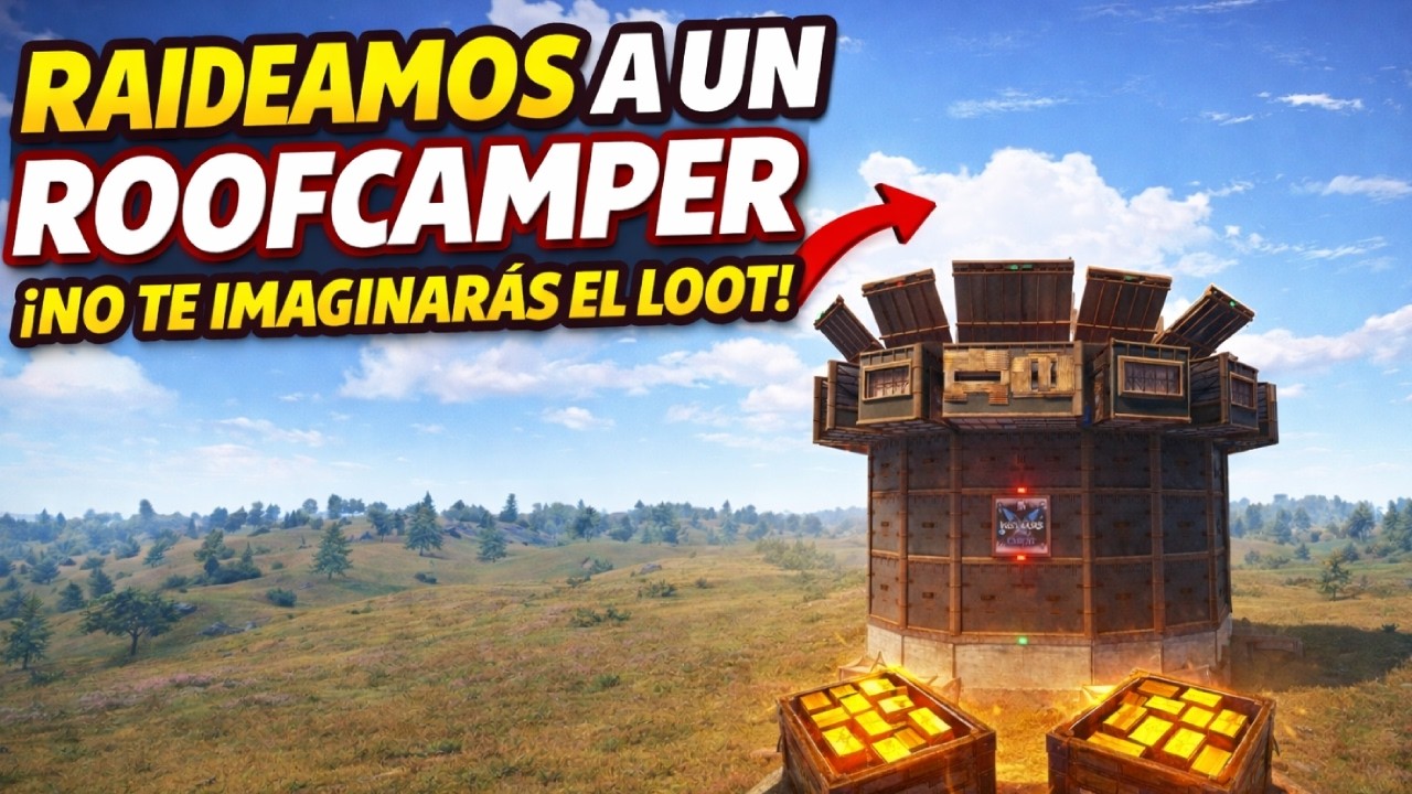 👉 ME VENGO DE UN ROOFCAMPER EN RUST (LOOT BRUTAL)