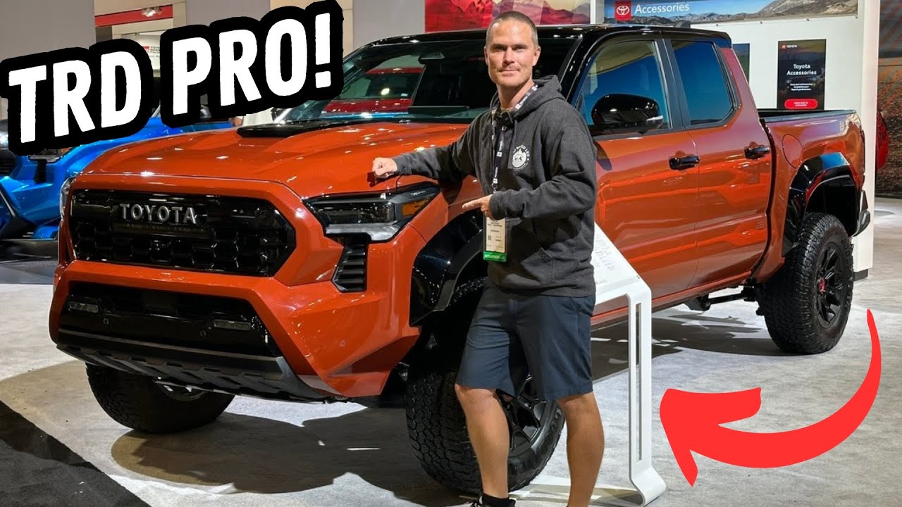 Detailed Look At The 2024 Tacoma TRD Pro In Exclusive Terra Color