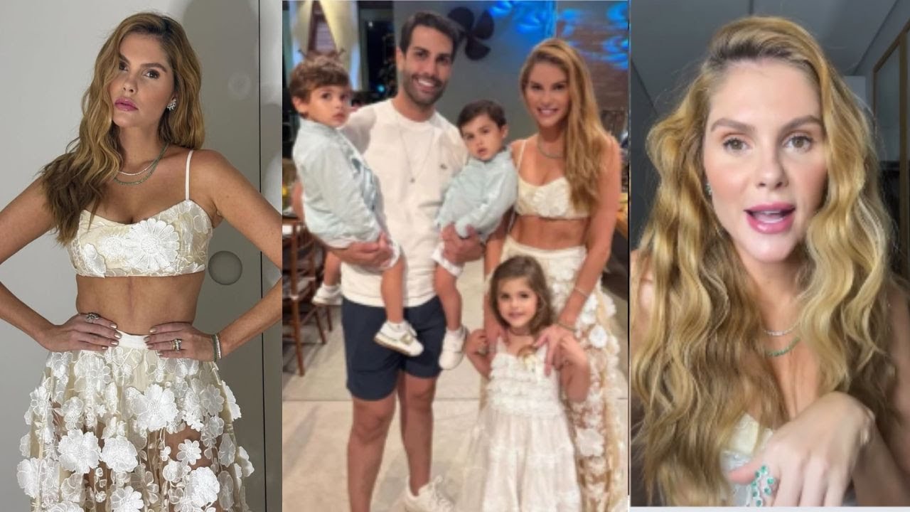 BARBARA EVANS  MOSTRA COMO FOI A VIRADA DO ANO NOVO COM SUA FAM&Iacute;LIA