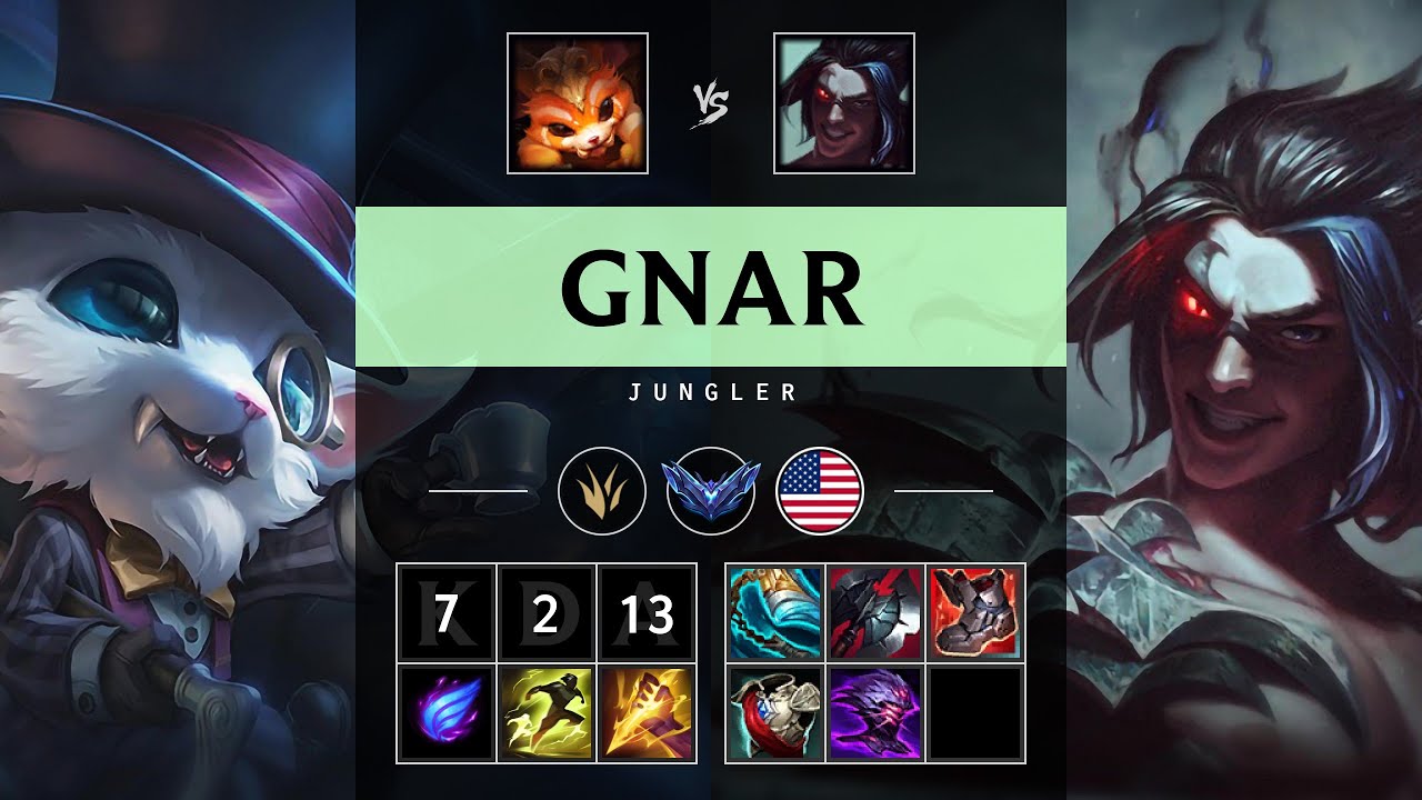 Gnar Jungle vs Kayn - NA Diamond Patch 25.19