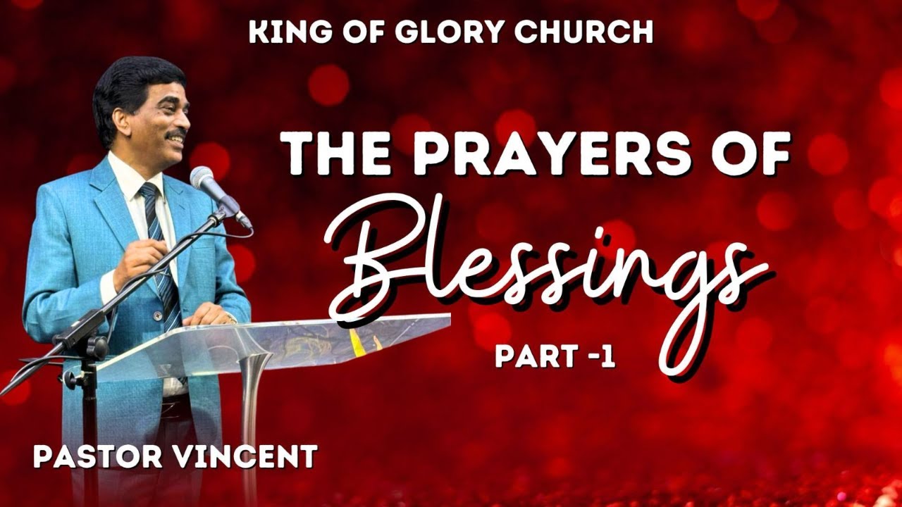 22 Feb 2026 | 3rd Service | Sr.  Ps. Vincent | The Prayers of Blessings | Part-1 | KOG Singapore
