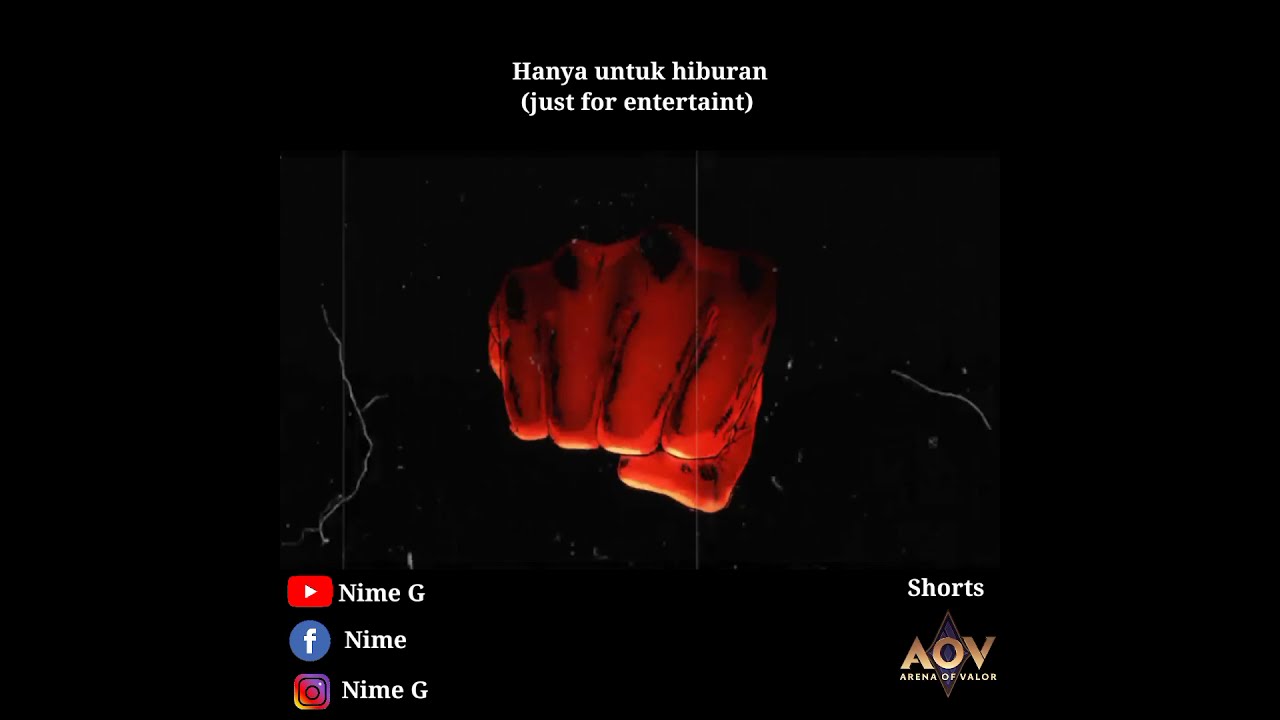 #shorts Lihan Fuad x Saitama | Aov Meme: One Punch!!!#1