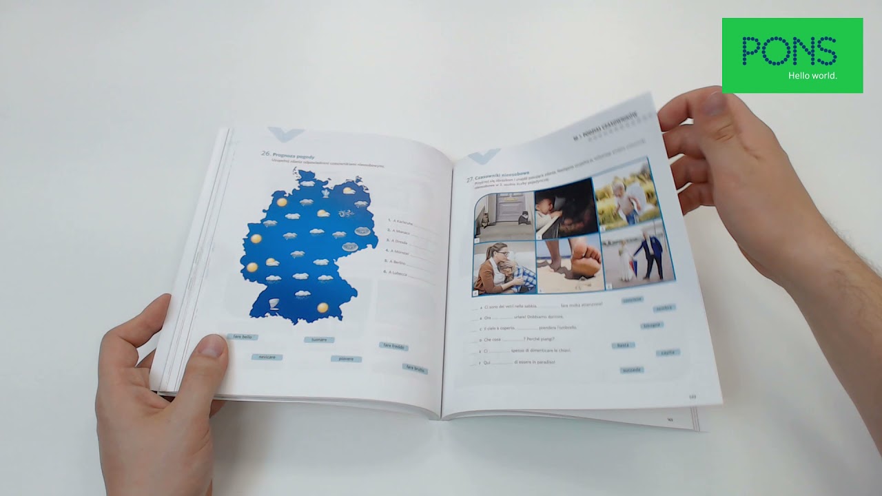 PONS: Włoska gramatyka obrazkowa w ćwiczeniach