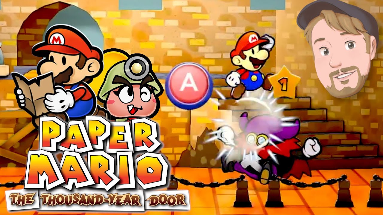 Paper Mario med stil! - Paper Mario The Thousand Year Door På Svenska - Del 1