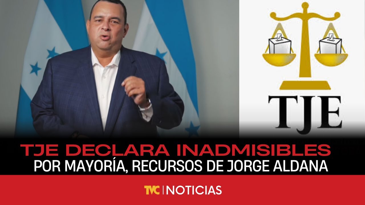 El TJE declara, por mayoría, inadmisibles recursos presentados por Jorge Aldana