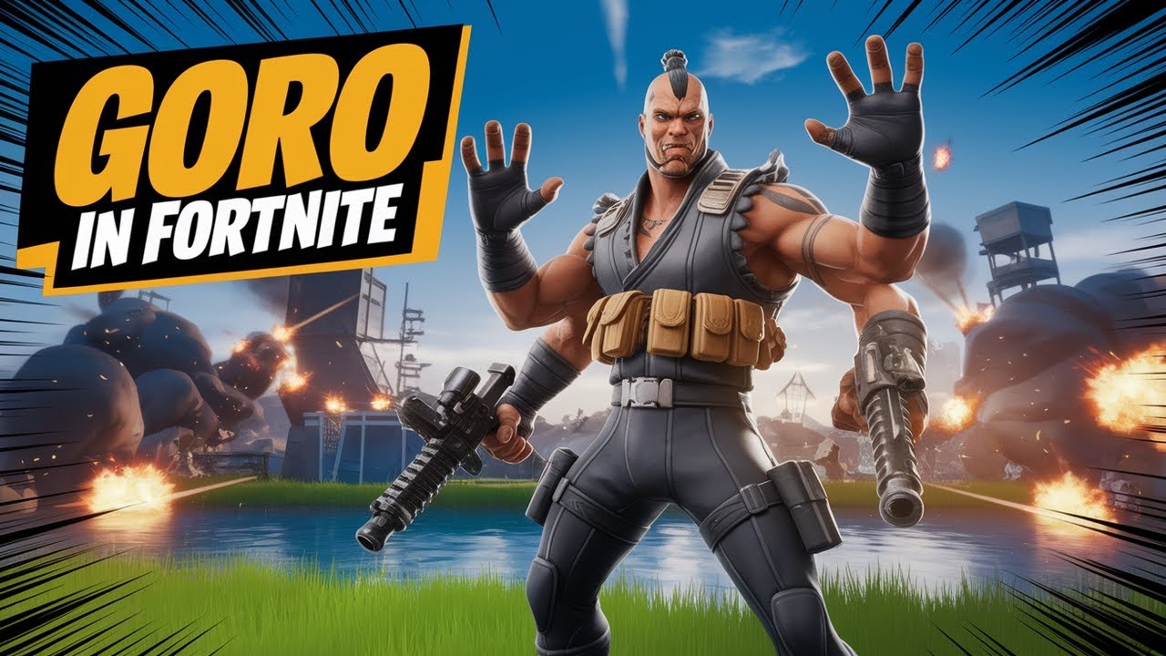 MORTAL KOMBAT GORO X FISHSTICK: A NEW SKIN FORTNITE TO COME?